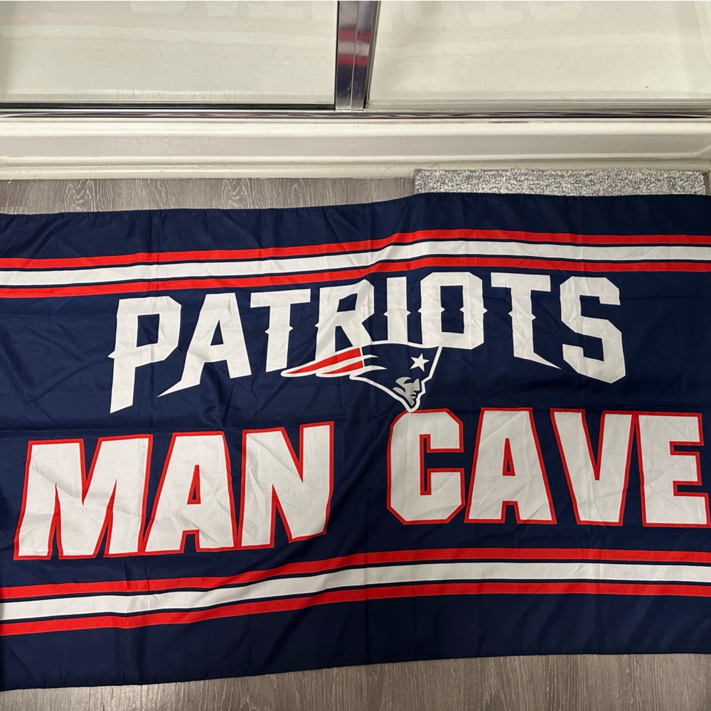 Patriots Man Cave Flag